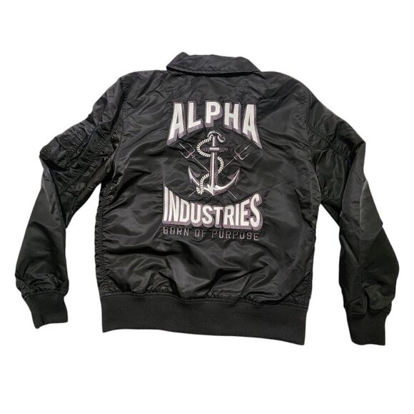 Alpha Industries Men's CWU‎ 36P MOD Slim Fit Size Large Black - Picture 3 of 16